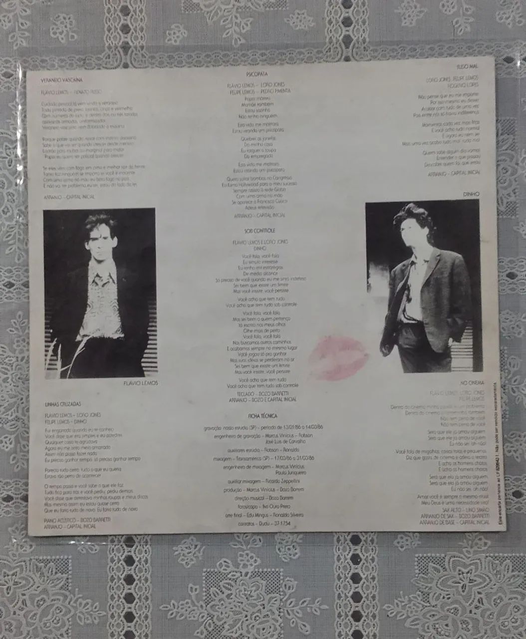 Vinil do Capital Inicial (1986) - Foto 4