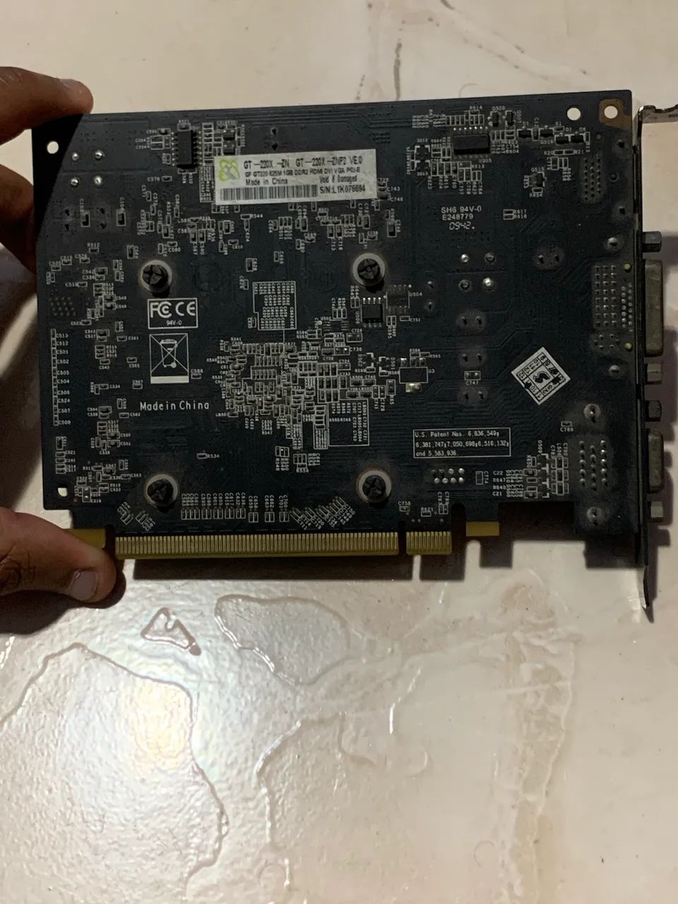 placa de vídeo GT 220x ZN 1gb - Foto 2