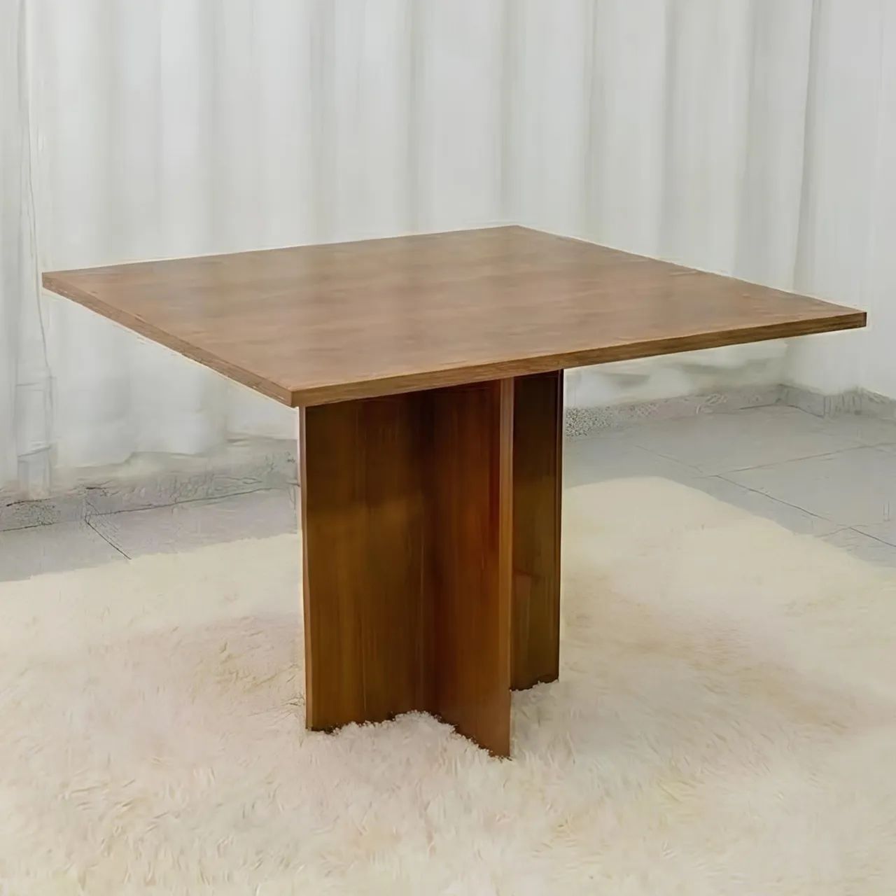 Mesa de Jantar Salinas 1.20×0.80 s/Vidro - Cinamomo Entrega Rápida - Foto 3