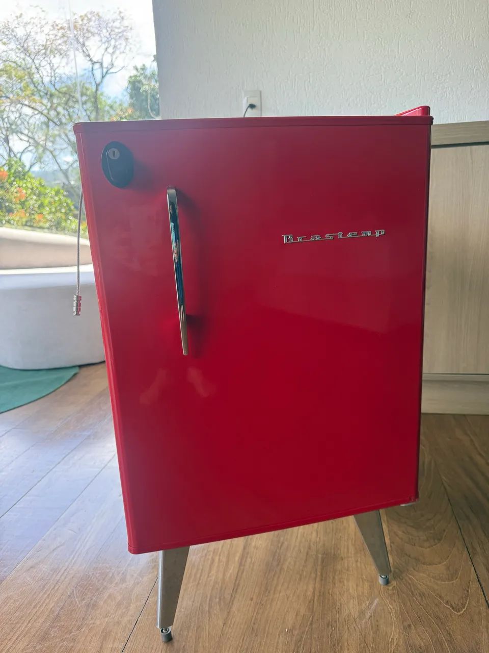Frigobar Brastemp Retrô Vermelho