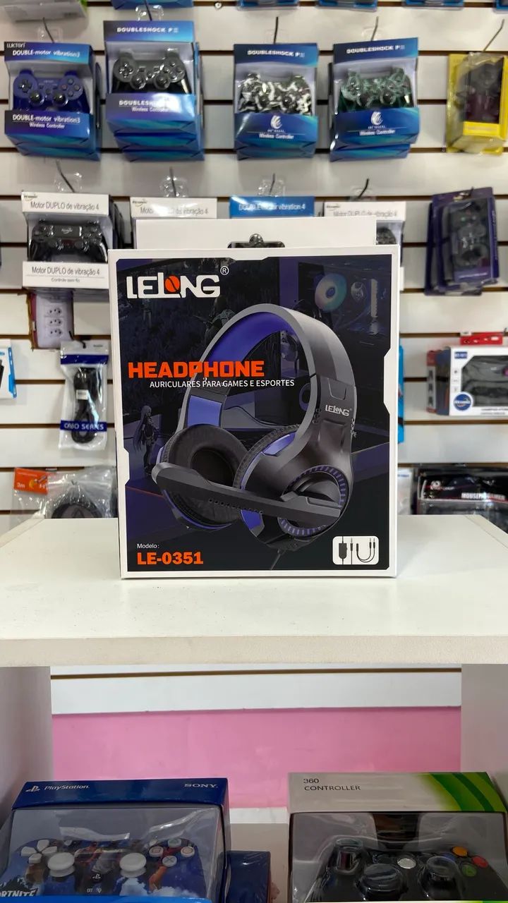Fone Gamer Headset P2/P3 - Consoles e celular  - Foto 4