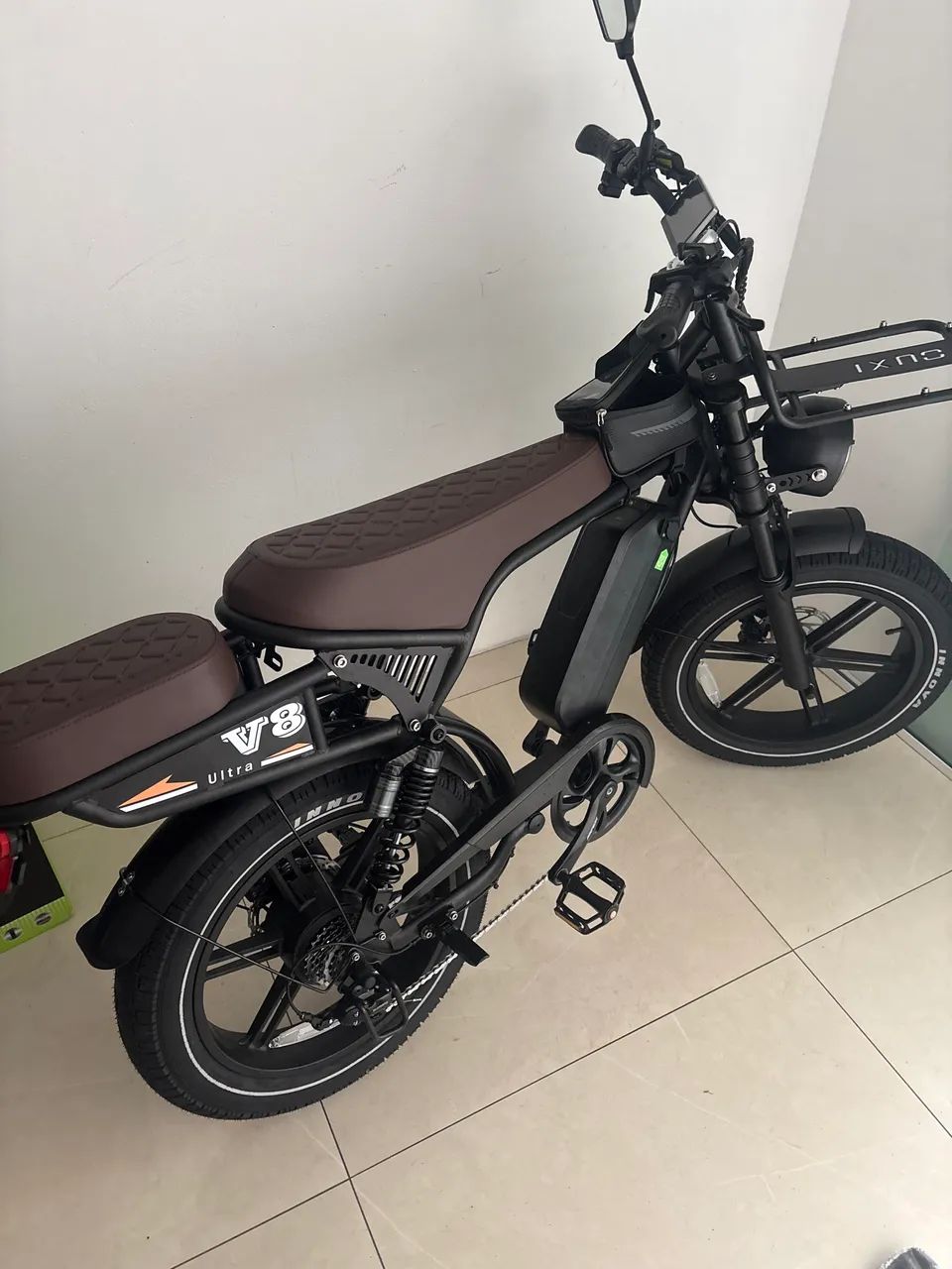 Bicicleta elétrica v8 ultra