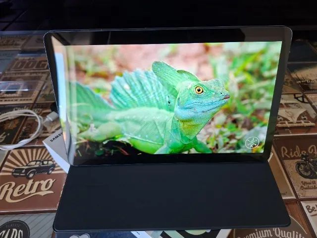 Tablet Samsung Galaxy Tab S6 Lite 4G 64GB (SM-P619) - Impecável na Caixa + Capa e S Pen - Foto 3