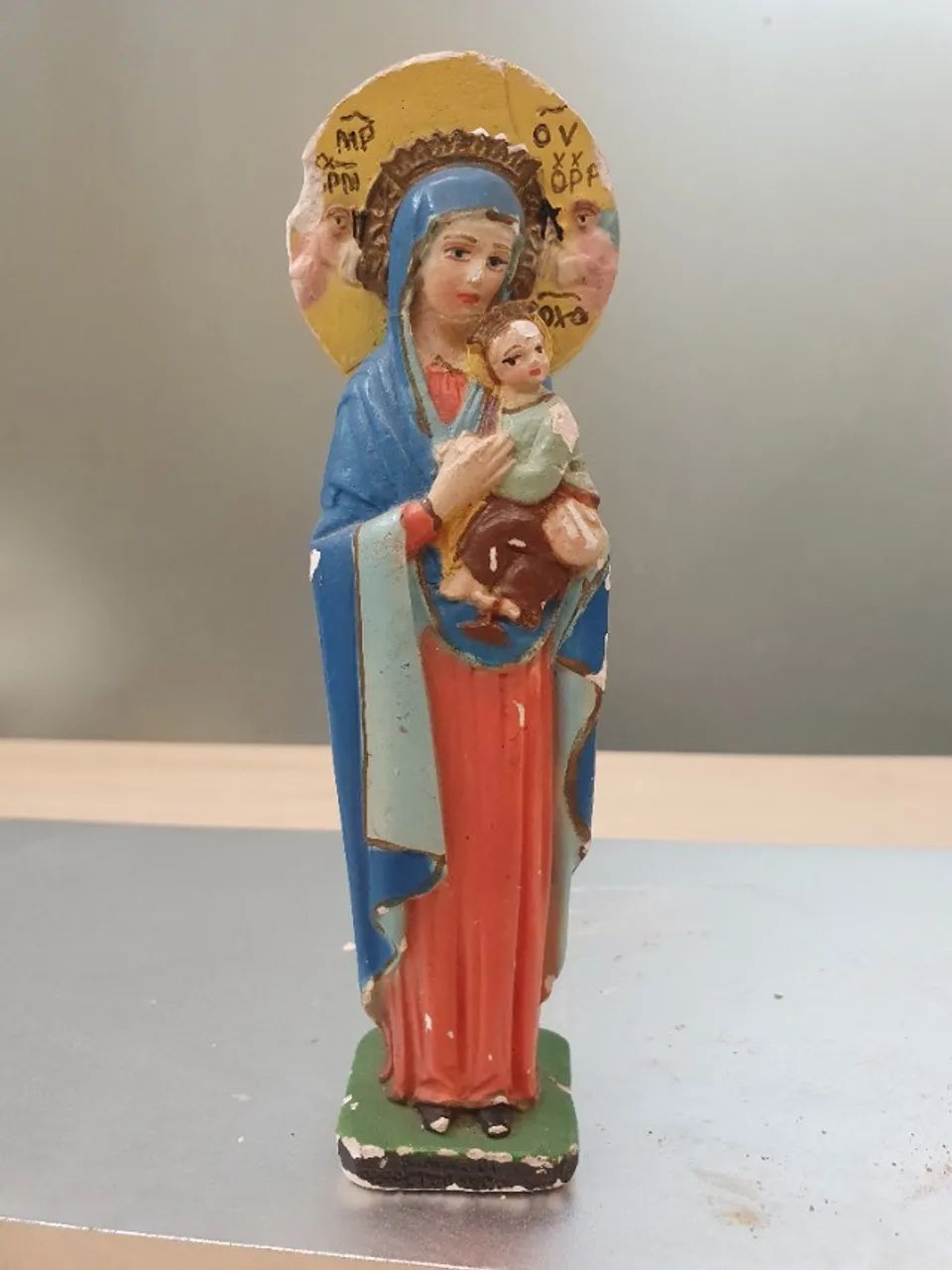 Nossa Senhora Do Perpétuo Socorro Arte Sacra com 18cm