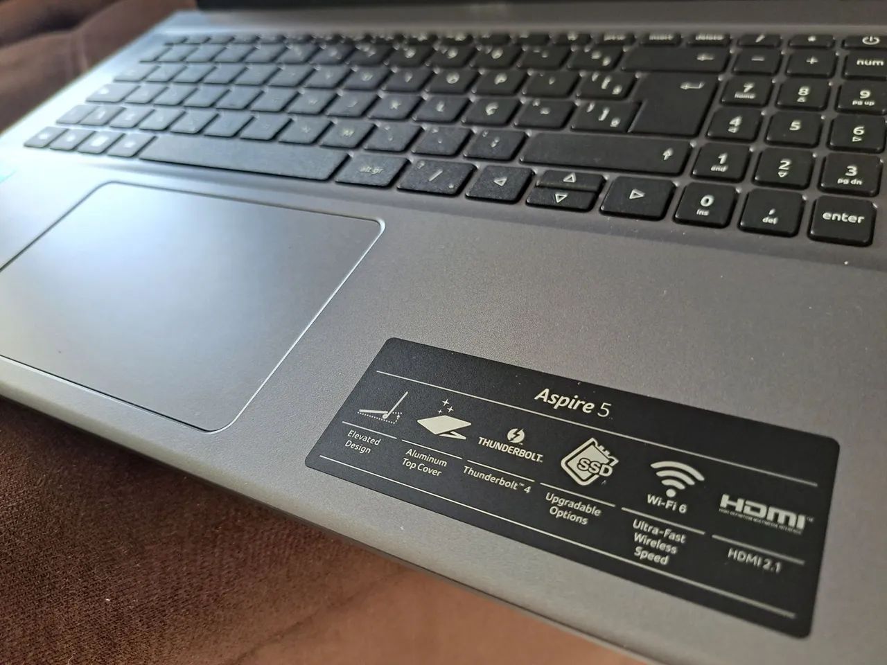 Notebook Acer Aspire 5 i7-12650H 8GB 256GB - Foto 2