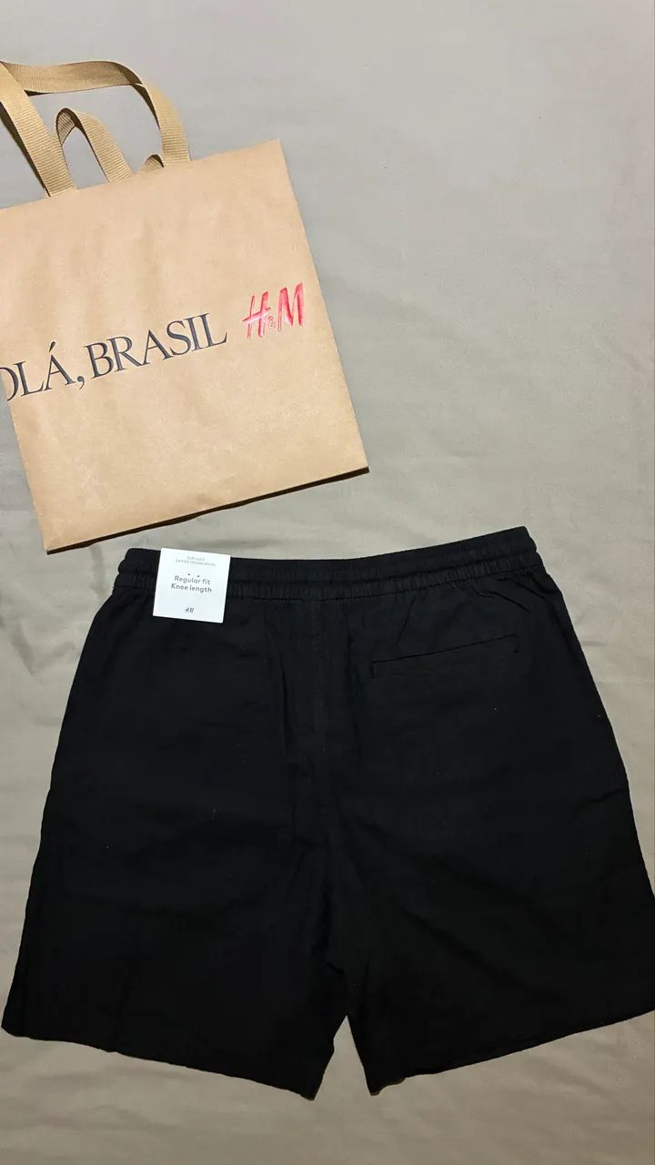 Short em linho H&M - Foto 2