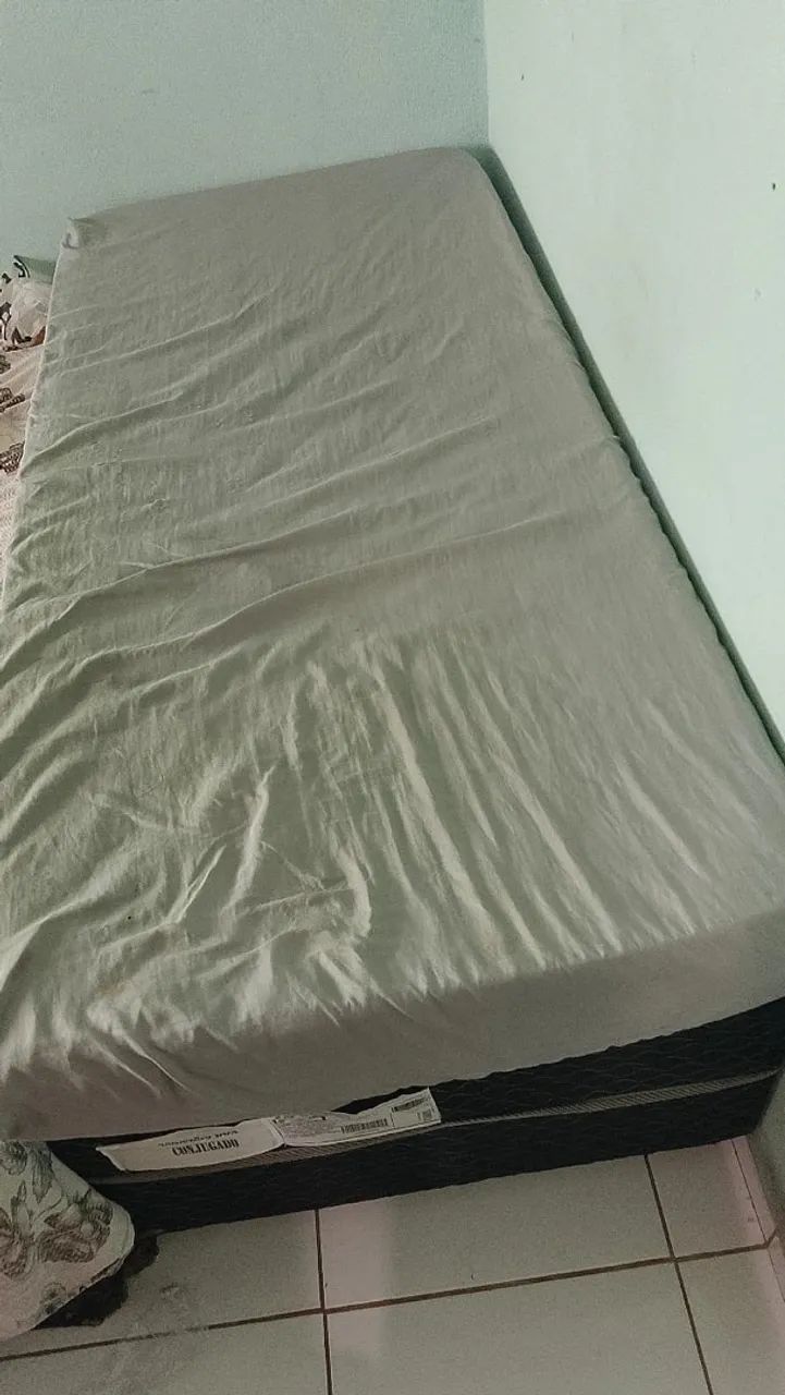 Cama de Solteiro + Colchão de solteiro