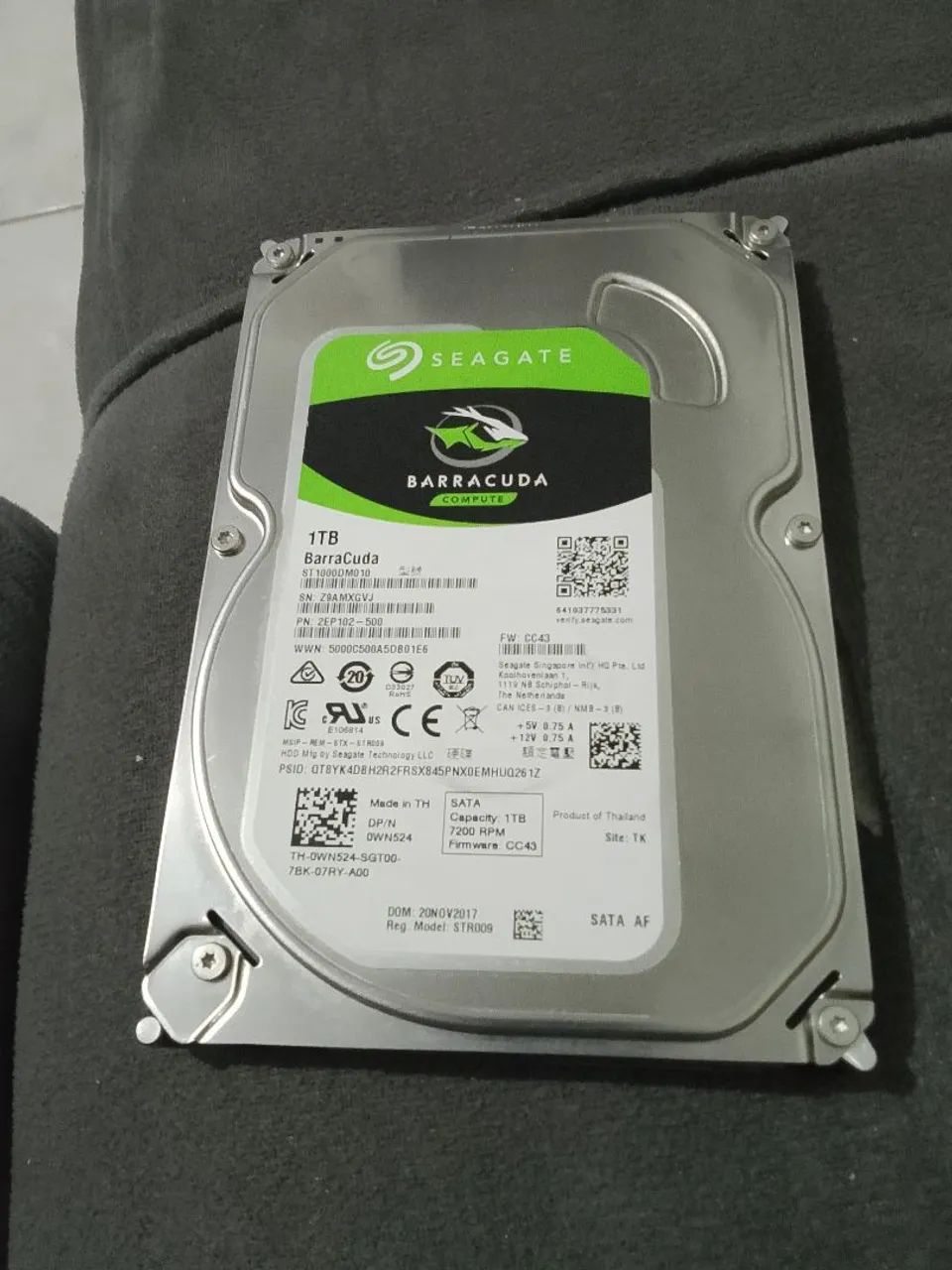 HD pra Pc de 1 tera