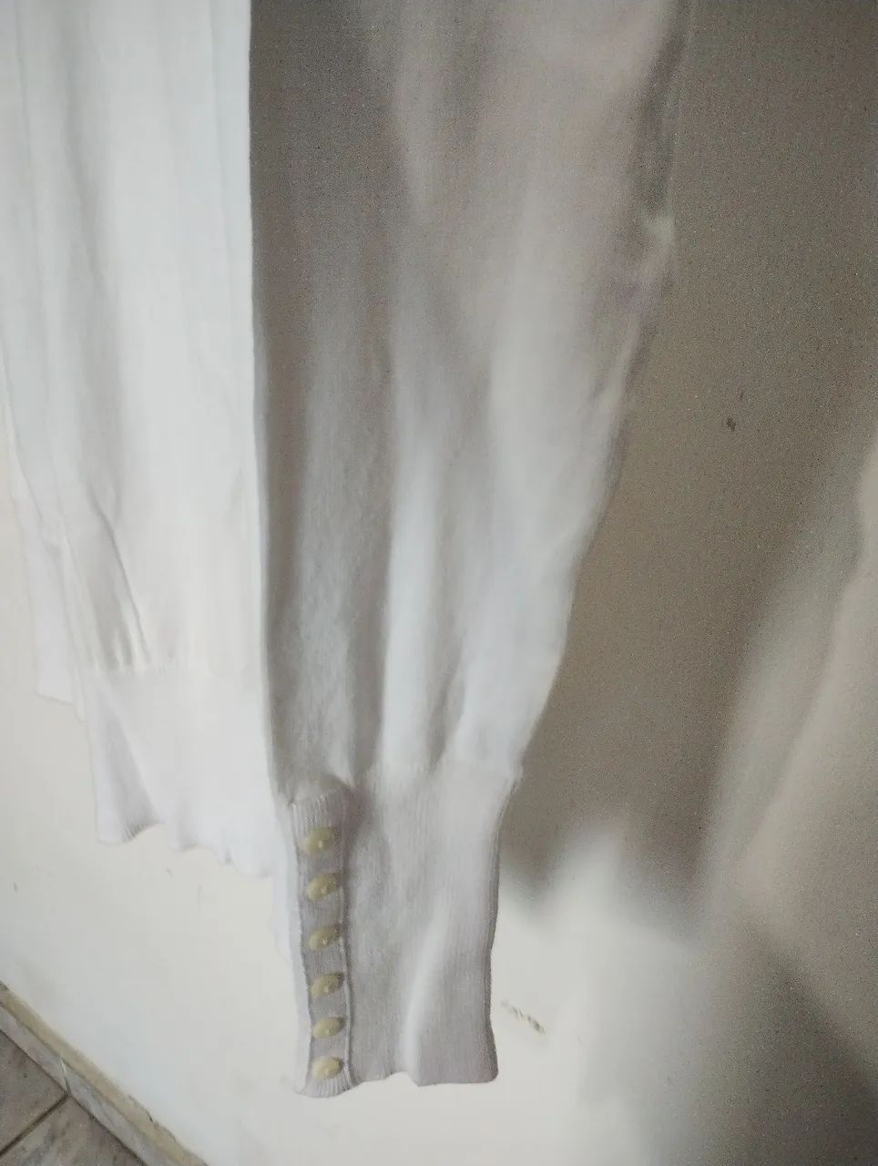 Cardigã xg/xl branco Hering  - Foto 4