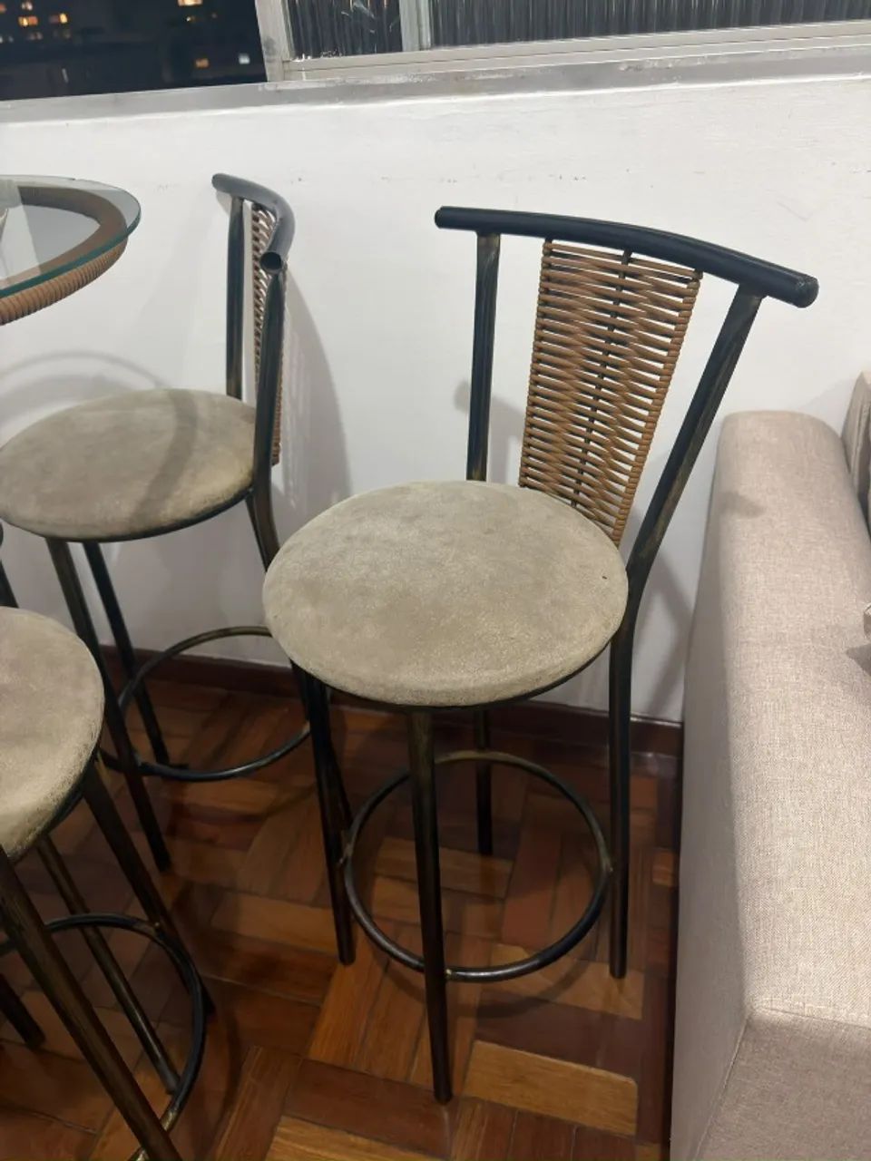 Mesinha de vidro redonda  - Foto 3