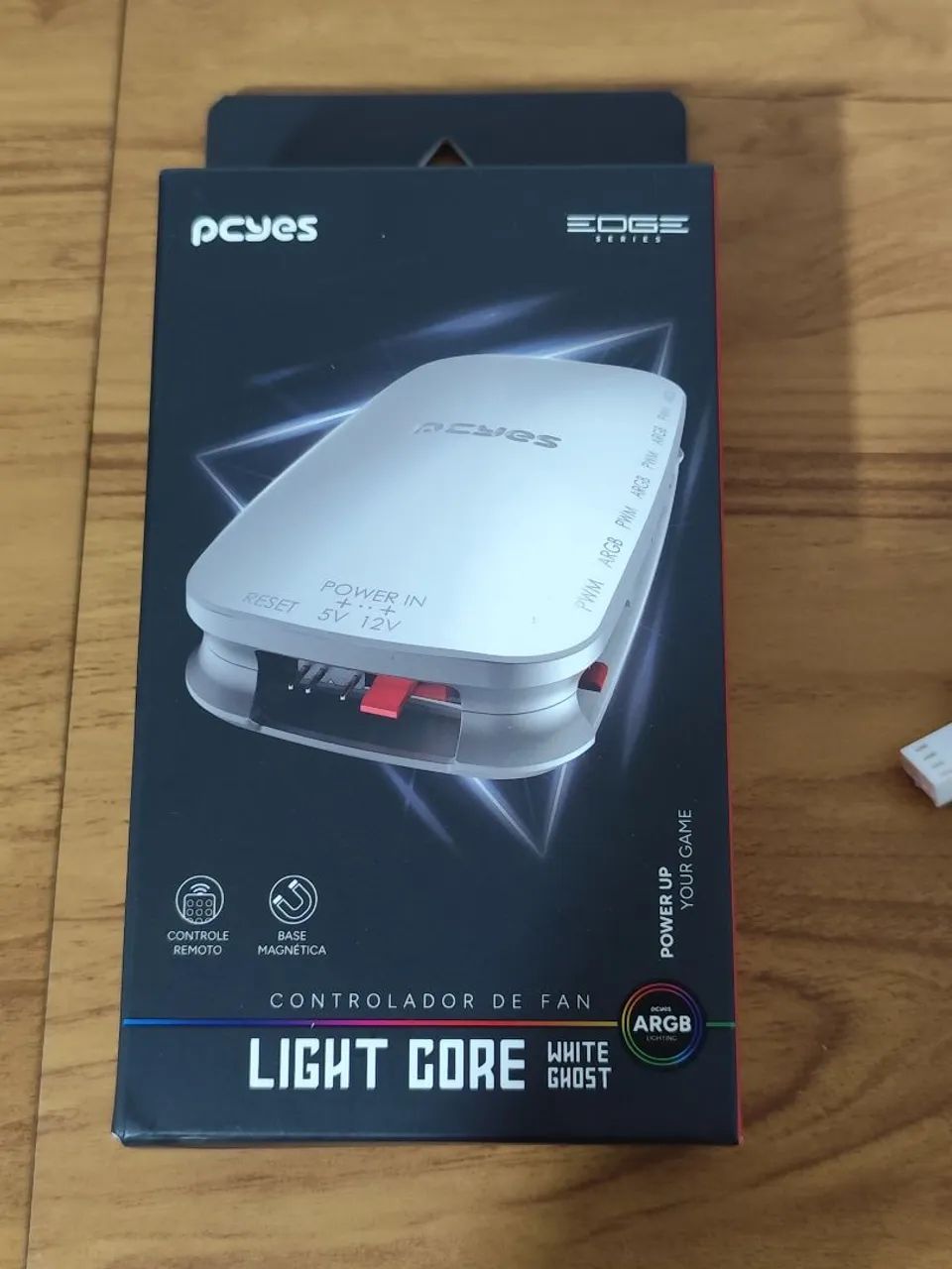 Controladora de fans Pcyes Light Core White Ghost - Pelc9pgbr498133532736245765