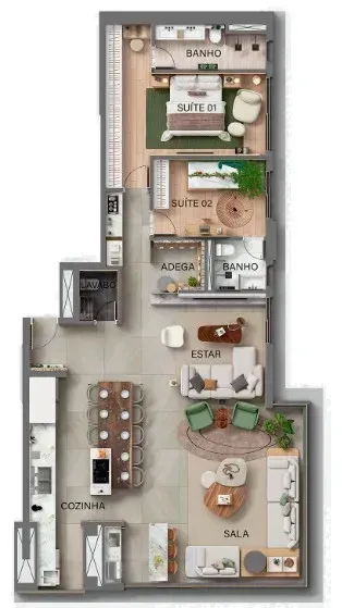 PLANTA 130m²