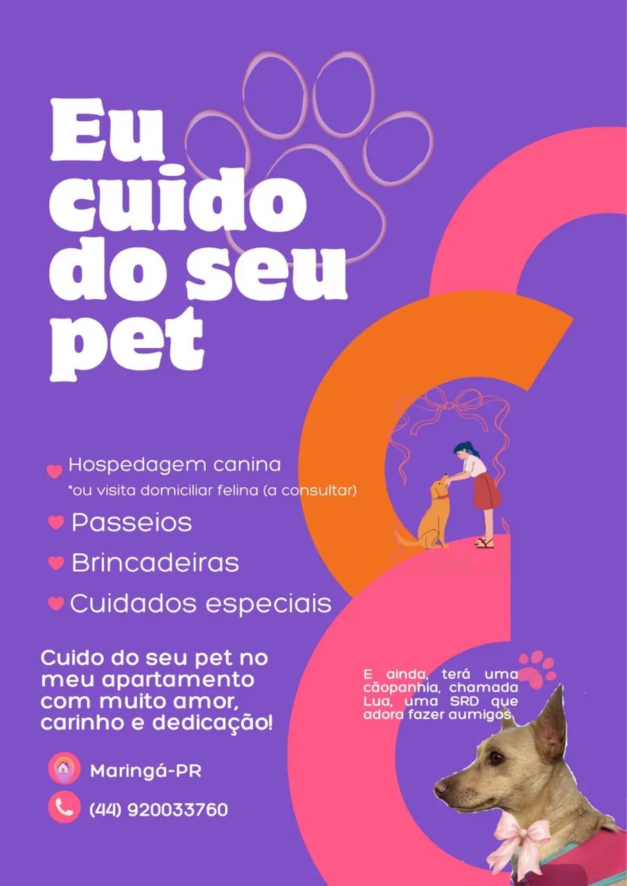 Creche domiciliar para o seu cachorro