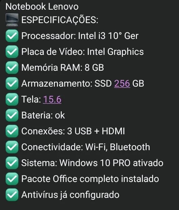 Notebook Lenovo - Foto 4