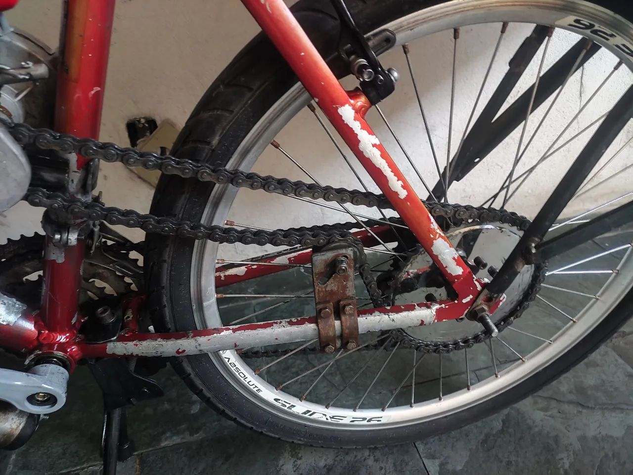 Bicicleta com motor 80cc, Aro 26. - Foto 5