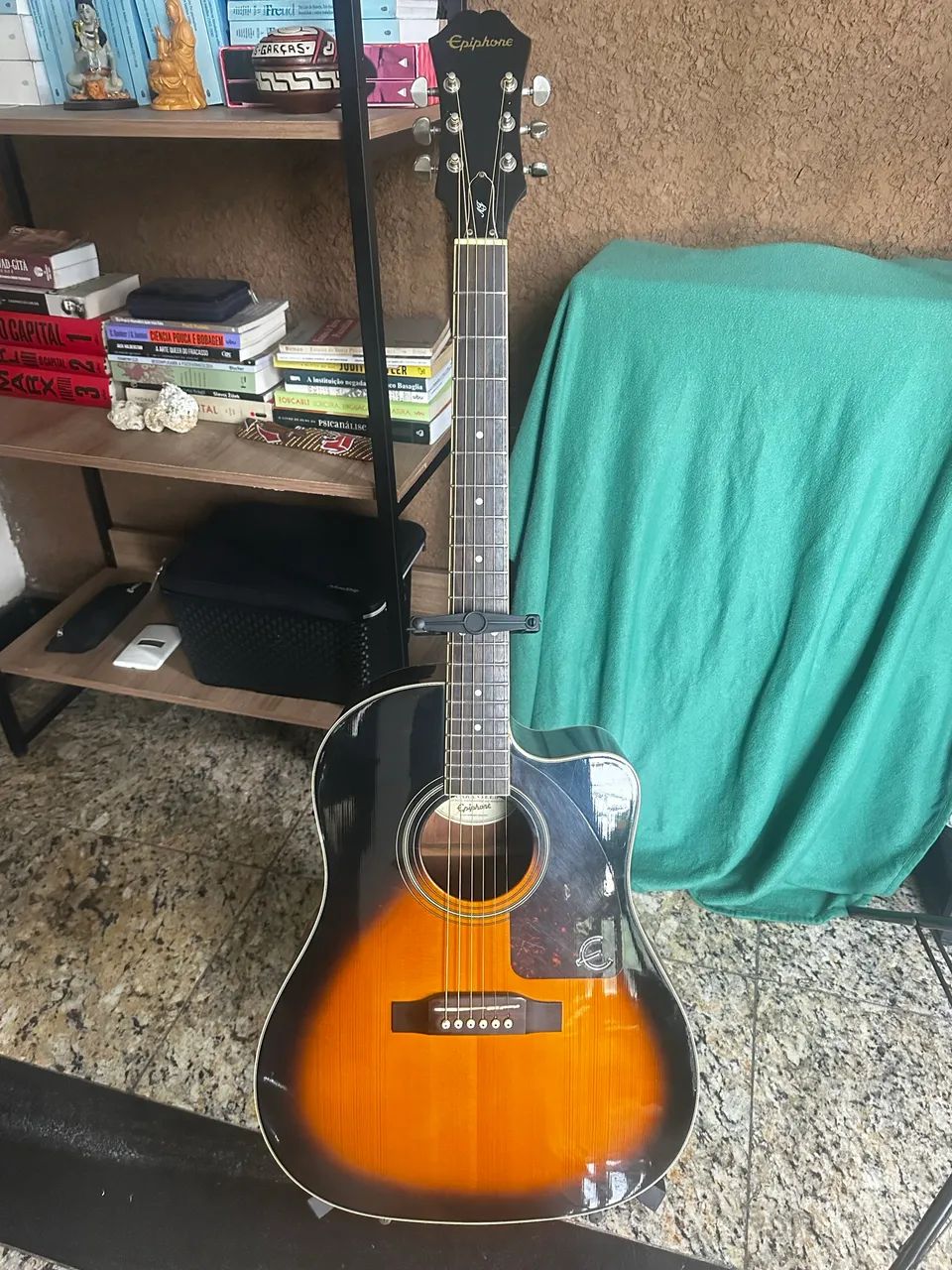 Violão Epiphone AJ-220SCE/VS - Foto 4