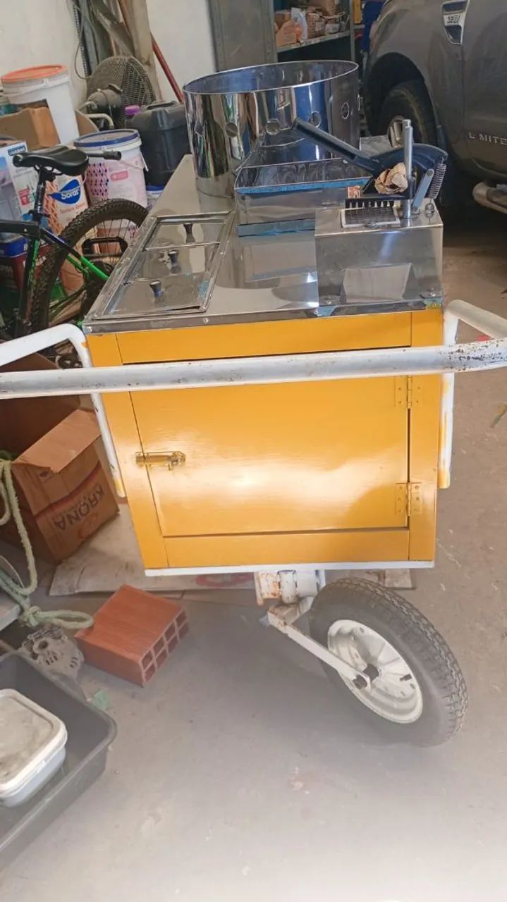 Carrinho para lanche 