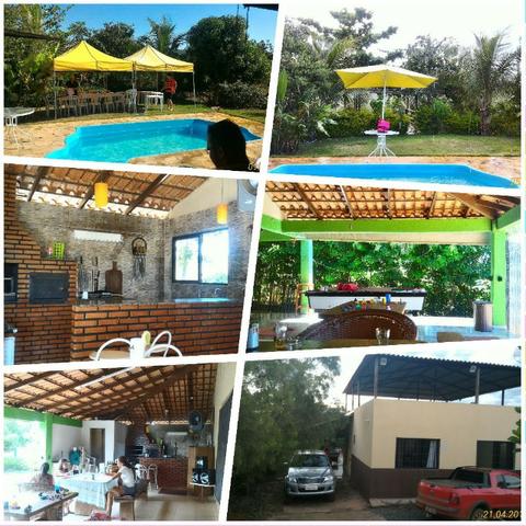 Chácara de 10.000m² no Corumbá III. Casa, piscina aquecida, área de lazer c/ churrasqueira - Foto 3