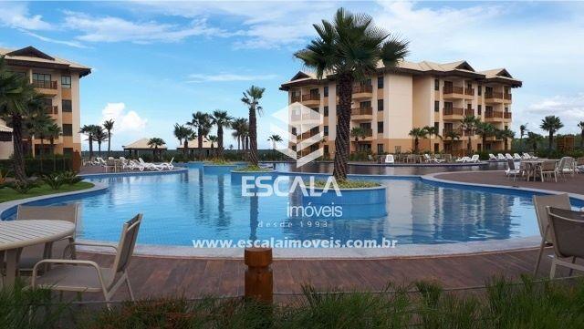 Apartamento para locação no Cumbuco, 1 suíte, mobiliado, vista mar, Lazer, internet