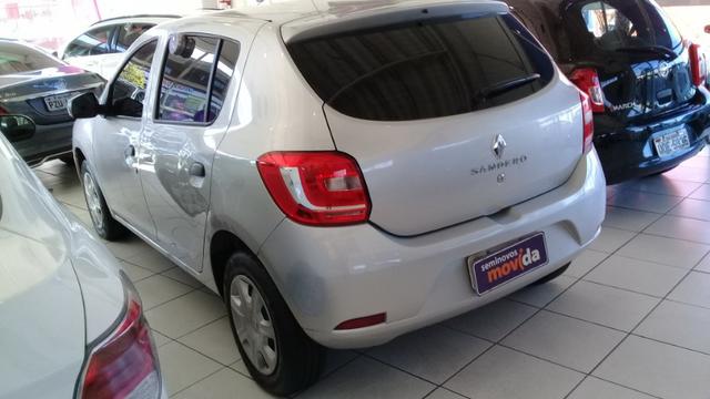 Sandero Authentic 1.0 12 V 2019 Prata - Foto 6