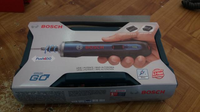 Parafusadeira bosch go 3.6v R$150,00 a vista novo sem uso com garantia - Foto 4
