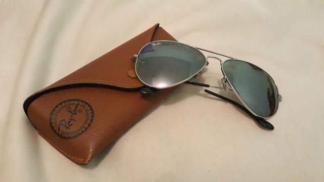 Óculos Ray-Ban aviator feminino original, com estojo.