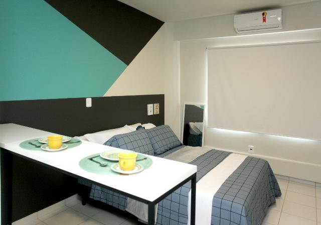 Apartamento mobiliado no bairro Iguatemi em frente à Unaerp no The Spot - Foto 8