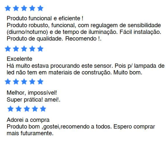 Sensor Presença x 12x R$ 6,00 x Entrega Grátis x Garantia 3 m - Foto 3