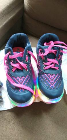 Patins com led infantil