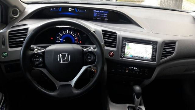 Honda Civic EXS Automatico Top de Linha + Teto Solar 2012 - Foto 8