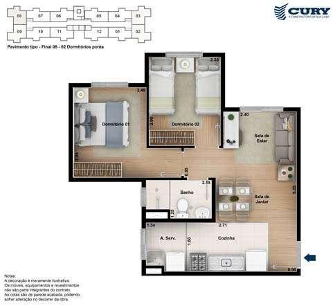 Único Penha - 39m² a 41m² - Penha, SP - ID18 - Foto 18