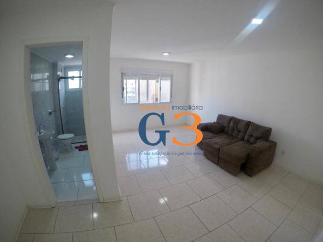 Kitnet com 1 dormitório para alugar, 35 m² por R$ 600,00/mês - Centro - Rio Grande/RS - Foto 3