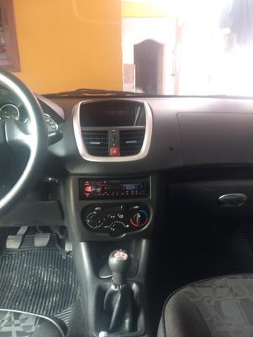 Peugeot 207 xr 1.4 8v 2011 cor cinza - Foto 4