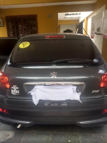 Peugeot 207 xr 1.4 8v 2011 cor cinza - Foto 6