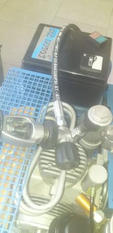 Compressor Semi-novo - MCH6 Elétrico Trifásico 220V 60hz - Foto 2