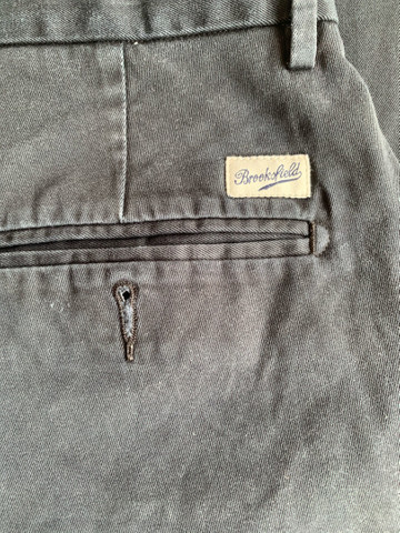 calça de sarja brooksfield