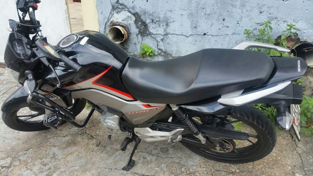 VENDO CG TITAN HONDA FLEX PRETA