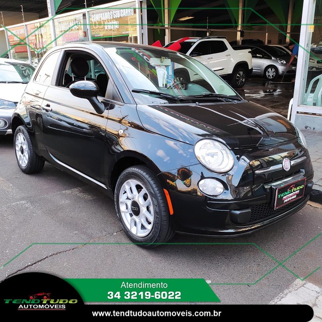 FIAT 500 CULT 1.4 AUTOMÁTICO 11/12. VENDO, TROCO E FINANCIO.