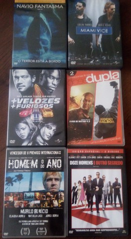 Filmes DVD originais usados - 10 reais cada