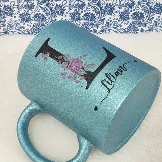 Canecas de glitter Personalizadas  - Foto 2