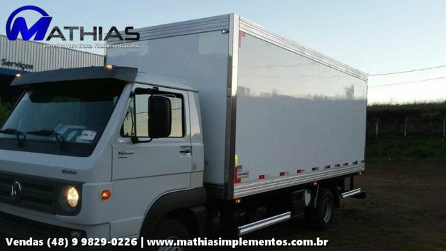 bau para hr camara termica para toco carroceria para bi truck usados e semi novos  - Foto 4