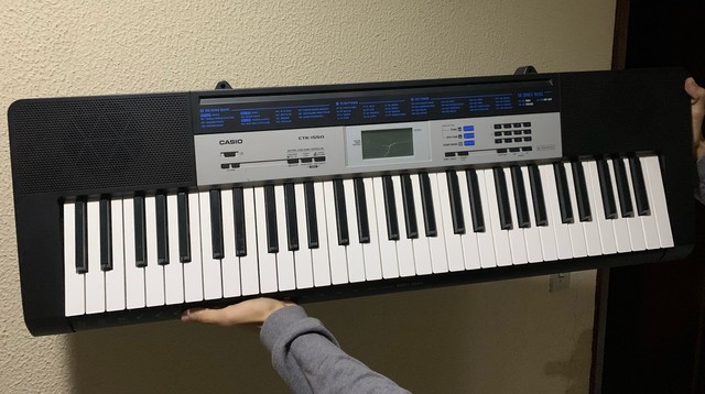 teclado musical casio ctk 1550