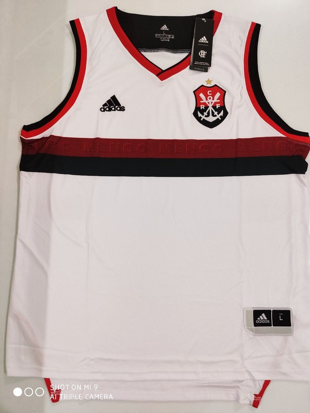 regata basquete flamengo branca