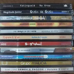 LOTE COM 3 DISCOS DE VINIL - NEGRITUDE JUNIOR, SÓ PRA CONTRARIAR E