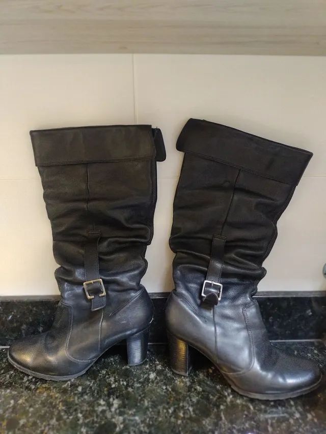 Bota em couro - Foto 3