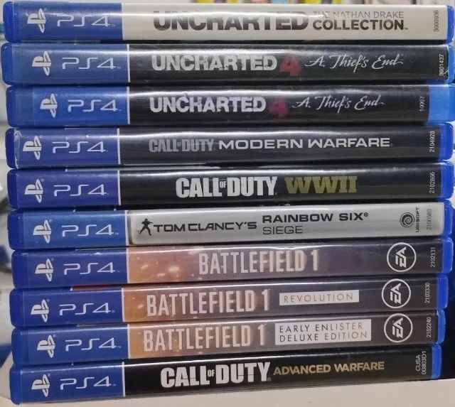 Jogos de Guerra para PS4 Call Of Duty / Diversos títulos - Games