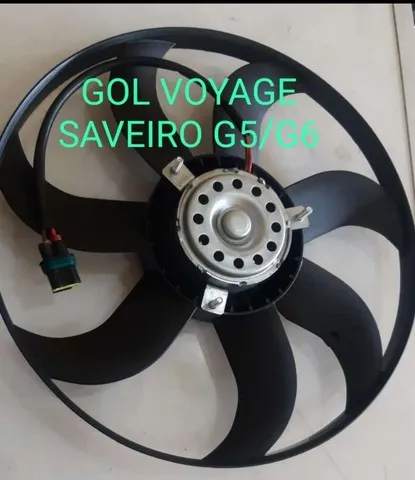 Motor ventoinha ventilador do radiador Gol Voyage Saveiro G5 G6 G7 G8 Fox polo
