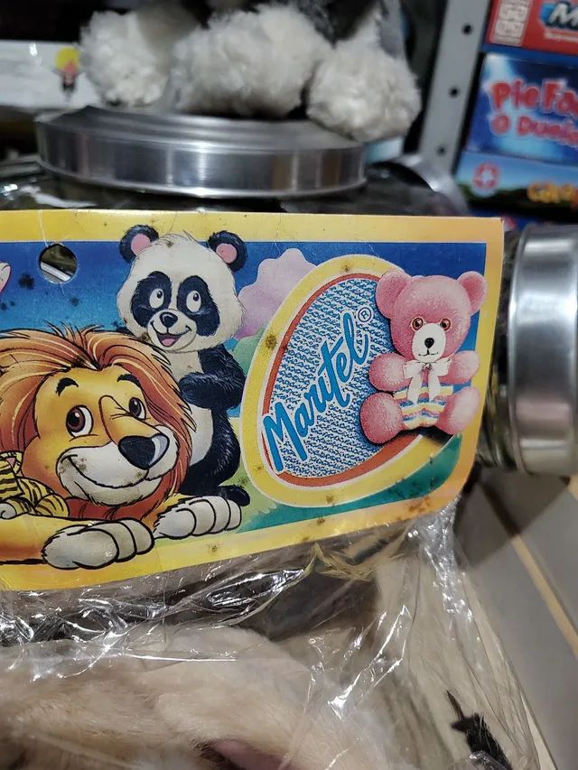 Coelho pelúcia antigo Maritel lacrado 