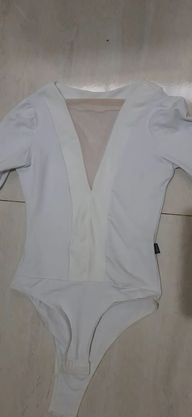 Lindo body branco 36/40 - Foto 3