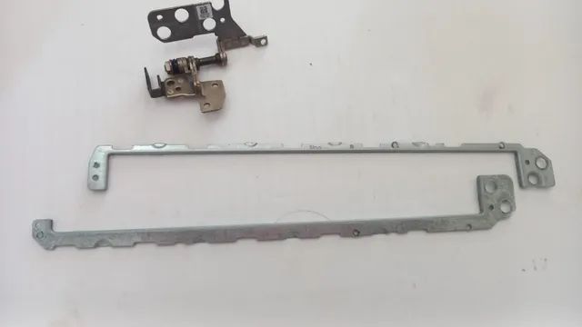  Dobradiça esquerda e par de hasteDell 5547 5548 - 1003a